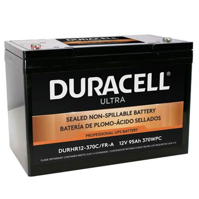 Duracell Ultra 12V 95AH AGM High Rate Sealed Lead Acid UPS Battery