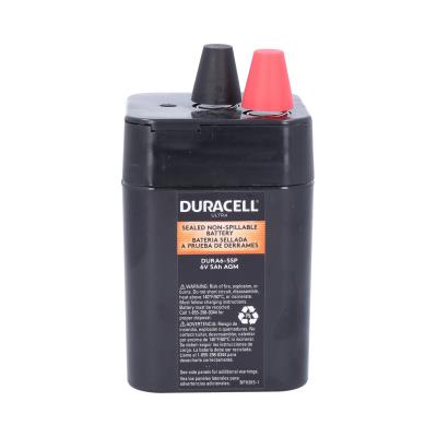 Duracell Ultra 6V 5AH AGM SLA Battery Reliable Emergency Power Spring Terminals