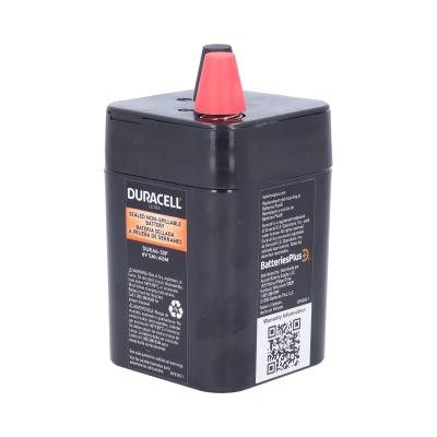 Duracell Ultra 6V 5AH AGM SLA Battery Reliable Emergency Power Spring Terminals