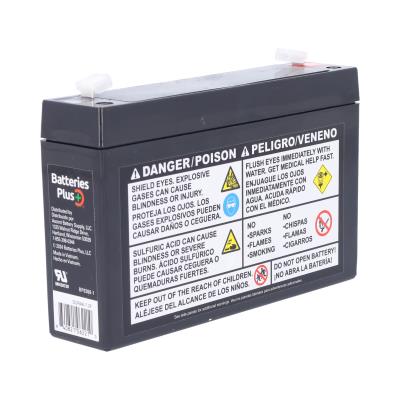 Duracell Ultra 6V 7.2AH AGM Sealed Lead Acid Battery F1 Terminals