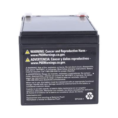 Dependable Duracell Ultra 12V 14Ah AGM SLA Battery with F2 Terminals