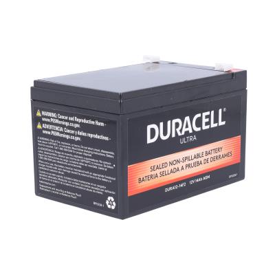 Dependable Duracell Ultra 12V 14Ah AGM SLA Battery with F2 Terminals