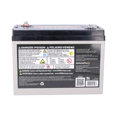 Duracell Ultra 6V 200AH AGM Sealed Lead Acid Battery M6 Terminals