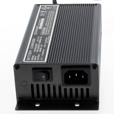 Schauer 24V 5 Amp Automatic SLA Battery Charger for Wheelchairs & Scooters
