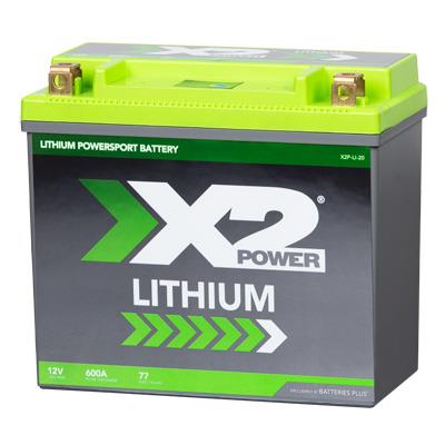 X2Power X2P20 Lithium Iron Phosphate Powersport ATV Battery - Lightweight & Fast Charging