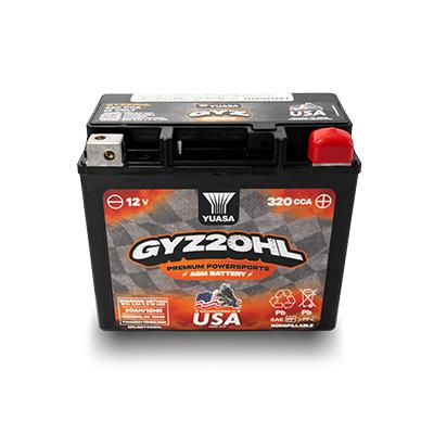 Yuasa GYZ20HL 12V 20Ah 320CCA AGM Powersport Battery for ATV