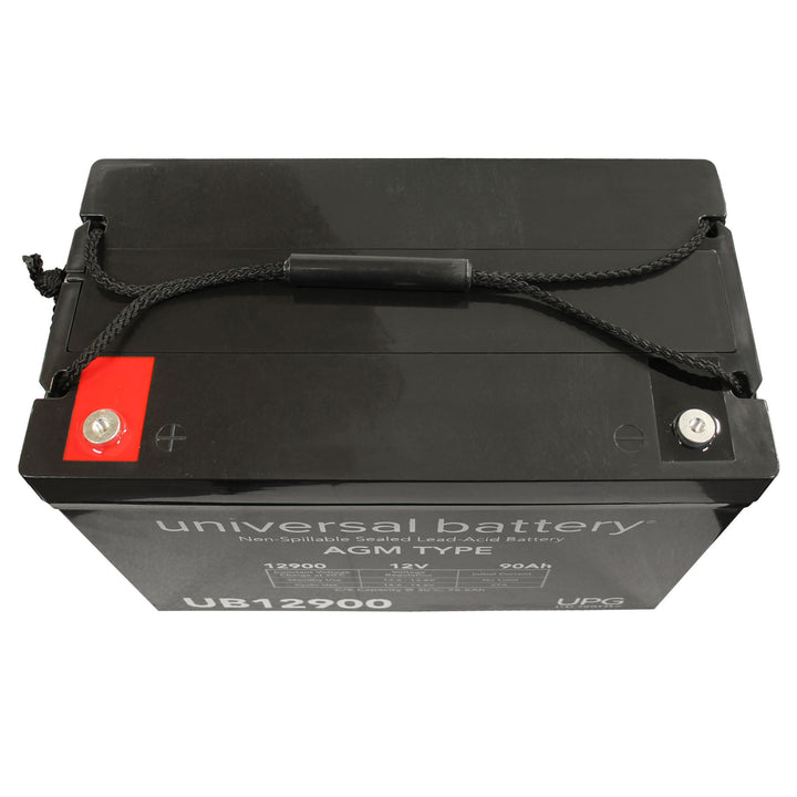 UPG UB121000 12V 100Ah AGM Sealed Lead Acid Battery – Group 27 – For Alarm, UPS, Scooters
