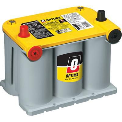 Orbit Optima Optima Yellow Top Battery 75/25 | 620CCA Dual Purpose AGM– Battery Orbit