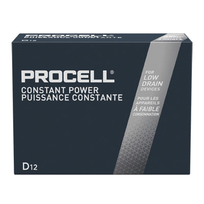 Duracell ProCell 1.5V D/LR20 Alkaline Batteries 12-Pack for Industrial Devices