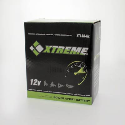 Xtreme High Performance 14A-A2 12V 190CCA Flooded Powersport Battery ATV Motorcycle