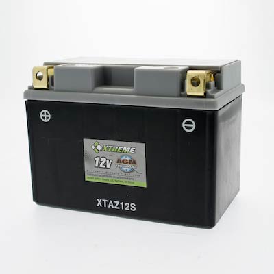 Xtreme Z12S 12V 210CCA AGM Powersport Battery – Spill-Proof, Vibration-Resistant
