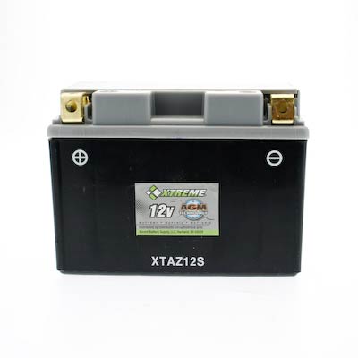 Xtreme Z12S 12V 210CCA AGM Powersport Battery: High-Performance, Maintenance-Free