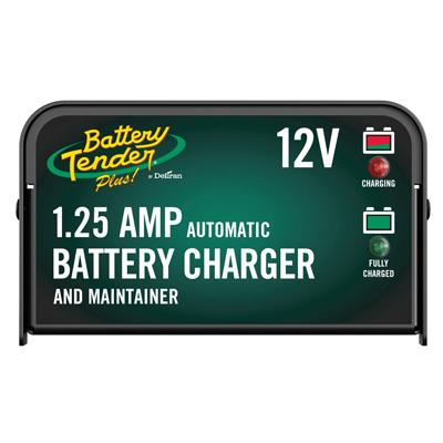 Battery Tender Plus 12V 1.25A Smart Charger & Maintainer for Powersport Batteries