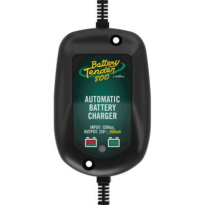 Automatic 12V 800mA Weatherproof Battery Charger for Motorcycle, ATV, Watercraft