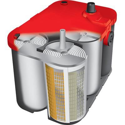 Optima Red Top AGM Car Battery Group 78 800CCA for Reliable Starts