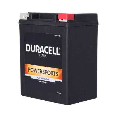 Duracell Ultra 14AHL-BS 12V 220CCA AGM Powersport Battery: Durable, Maintenance-Free, Spill-Proof