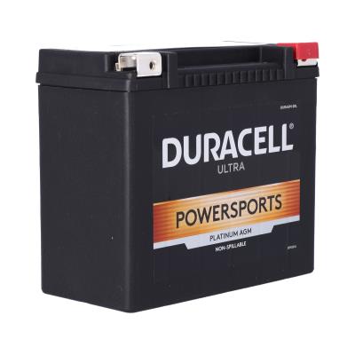 Duracell Ultra 20HL-BS 12V 310CCA AGM Powersport Battery for Motorcycles ATVs