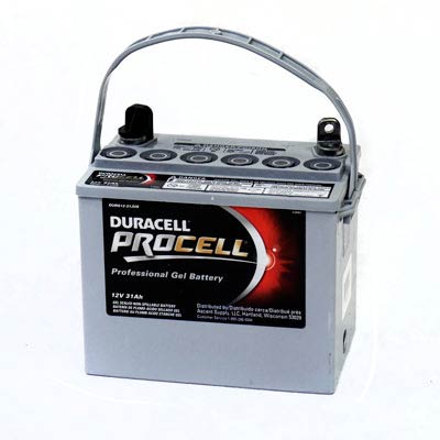 Duracell ProCell 12V 31AH GEL SLA Battery: Maintenance-Free Power, J Terminals
