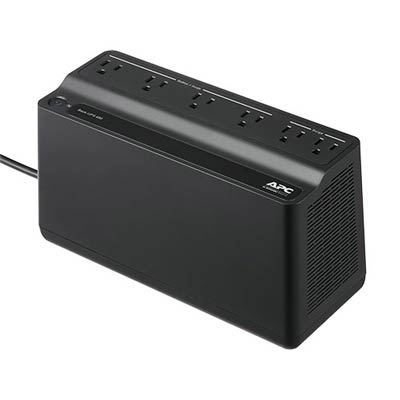 APC BN450M 450VA 6-Outlet UPS Battery Backup Surge Protector for Electronics