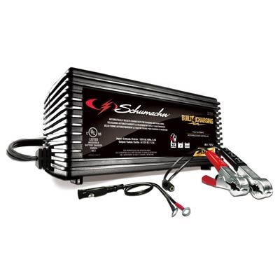 Schumacher 1.5A Automatic Battery Maintainer Charger 6V/12V Microprocessor Controlled Smart